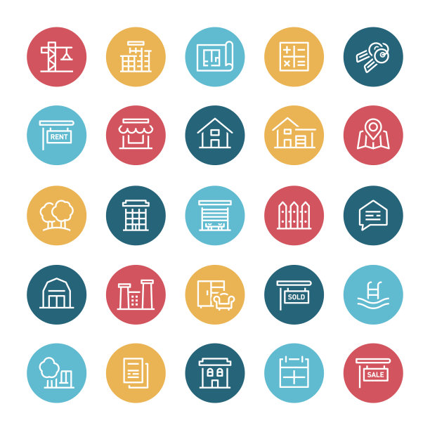 房地产的图标图片下载