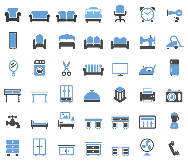 家具图标设置图片下载