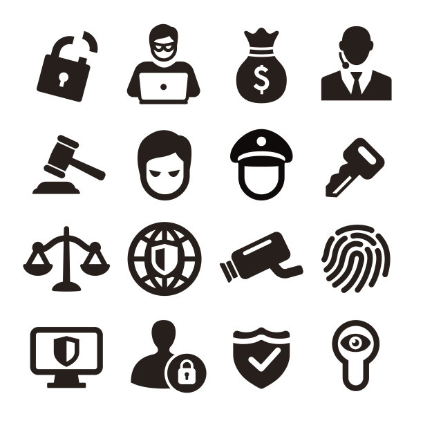 安全图标-顶点系列图片下载