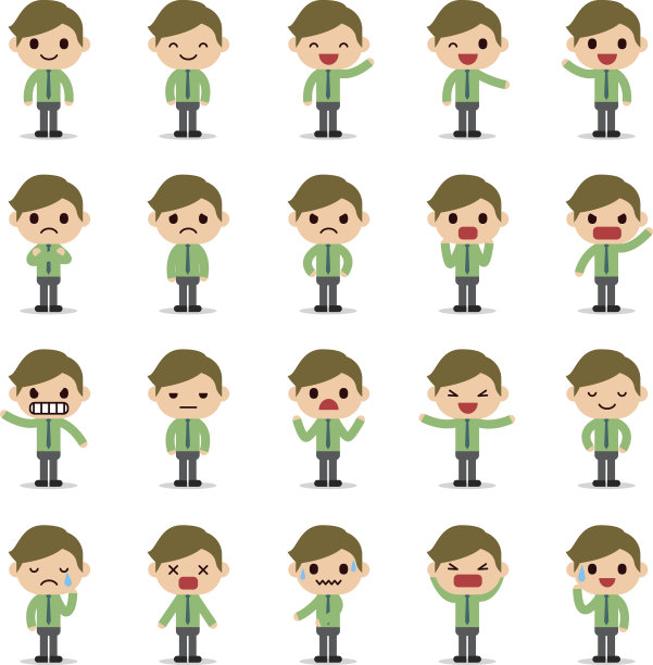 一套商人的性格图片下载