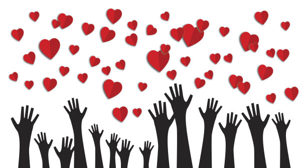 手伸向心图片下载