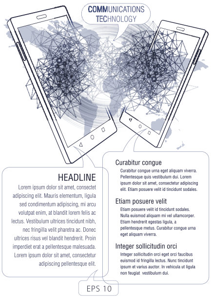智能手机。通信技术。图片下载