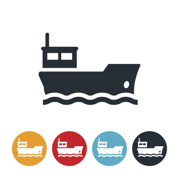 驳船图标图片下载
