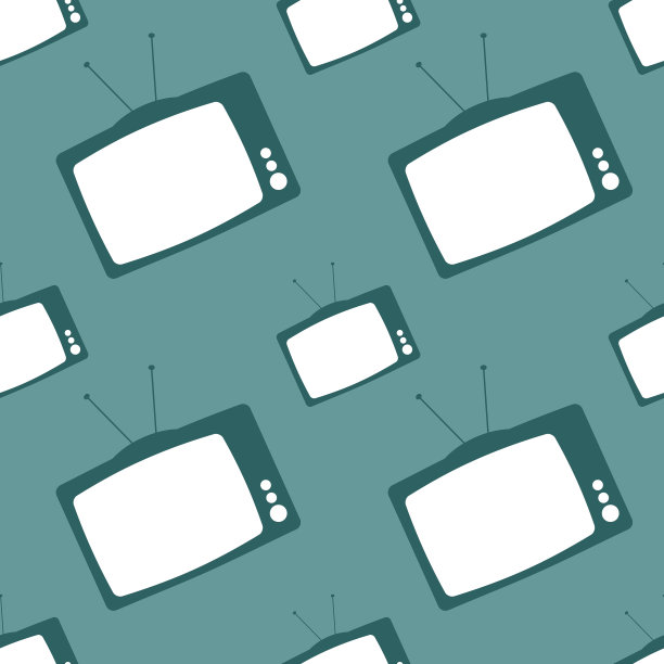 电视机无缝背景图片下载