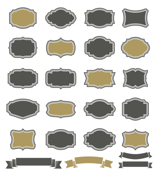 徽章及绶带套装图片下载