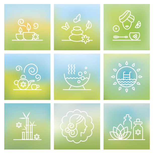 Spa符号集图片下载