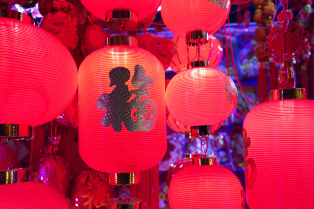 春节彩灯图片素材ID：307228152