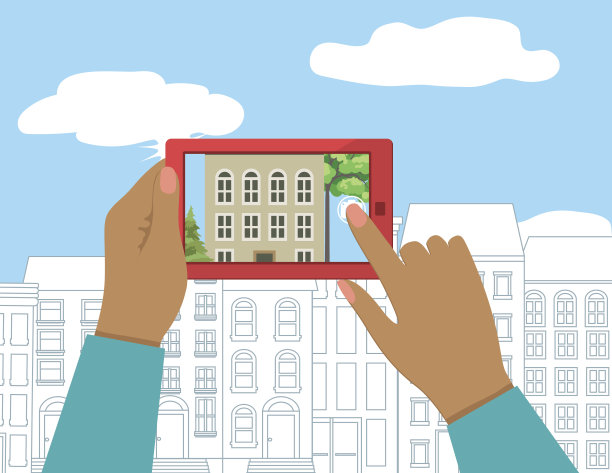 待售房产。财产所有权的概念。图片下载