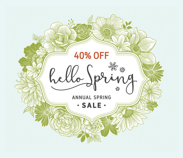 春天花框架图片下载