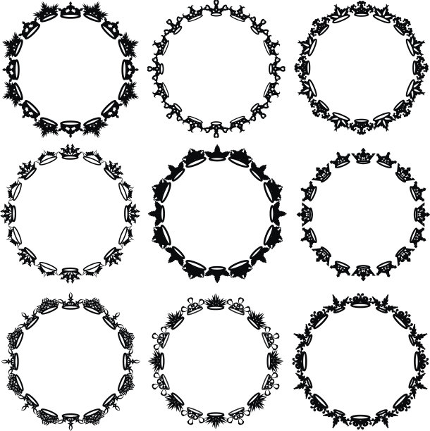 冠圆框图片下载