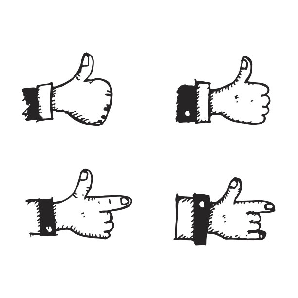 手绘图标插图涂鸦设计图片下载