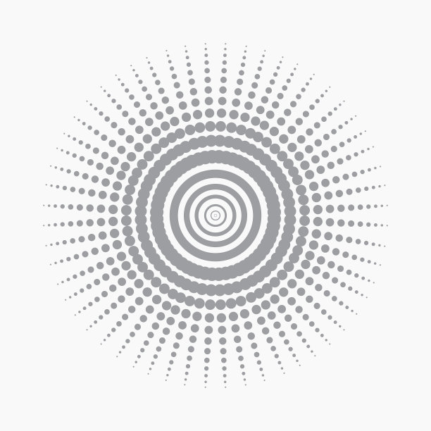 抽象网点形状，矢量设计元素图片下载