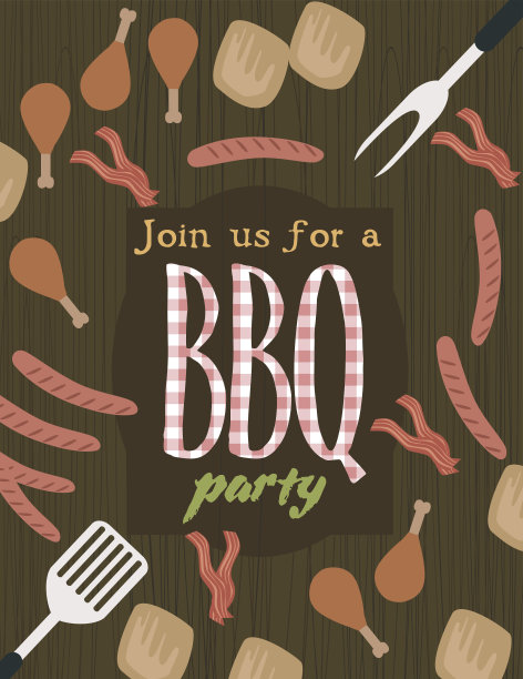 夏日野餐派对卡片图片下载