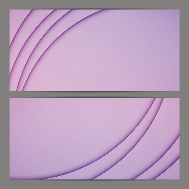 紫色现代简约抽象背景图形集合图片下载