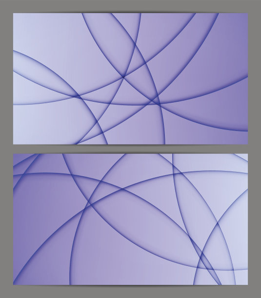 紫色现代简约抽象背景图形集合图片下载