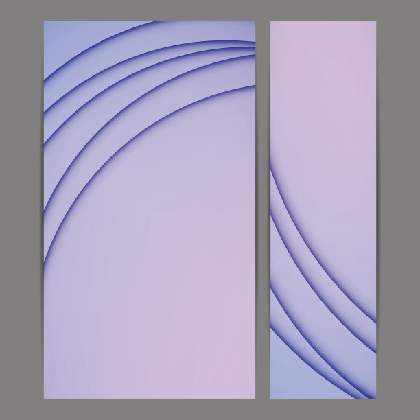 紫色现代简约抽象背景图形集合图片下载