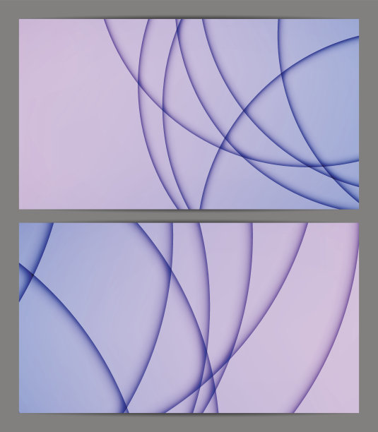 紫色现代简约抽象背景图形集合图片下载