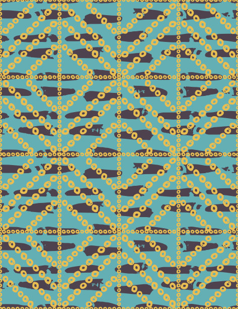 无痕块印刷无缝图案图片下载