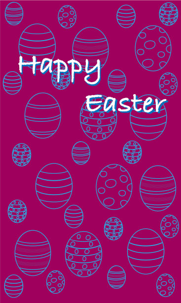 复活节快乐最小贺卡图片下载