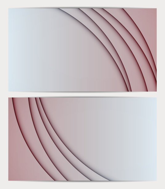 现代简约抽象横幅背景图形集合图片下载