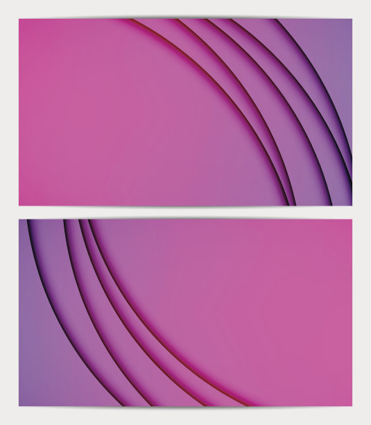 现代简约抽象横幅背景图形集合图片下载