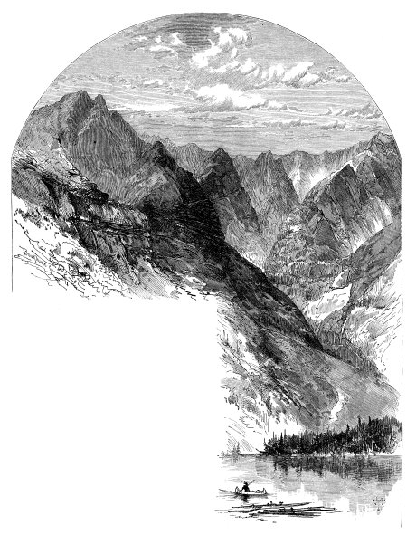 在荒野中划独木舟图片下载