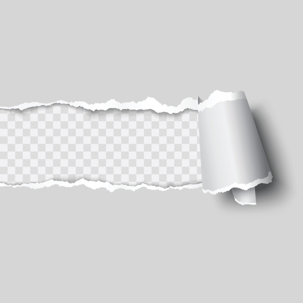 向量撕纸图片下载