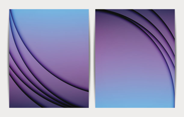 现代极简抽象海报背景图形集合图片下载