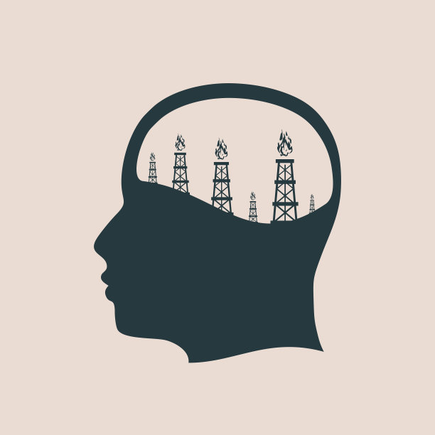 人头像侧面视图。男性的脸部轮廓图片下载