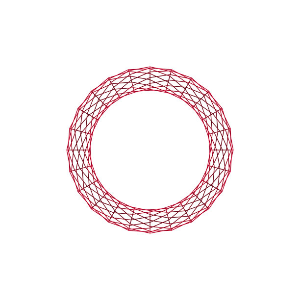 线框。孤立在白色背景上。3 d渲染插图。图片下载