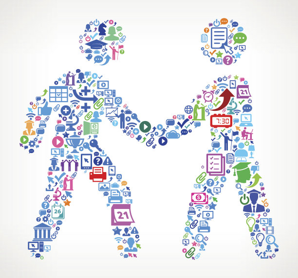 论现代教育与大学学位Icon模式图片下载