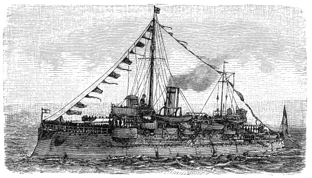 现代板栗塔船图片下载