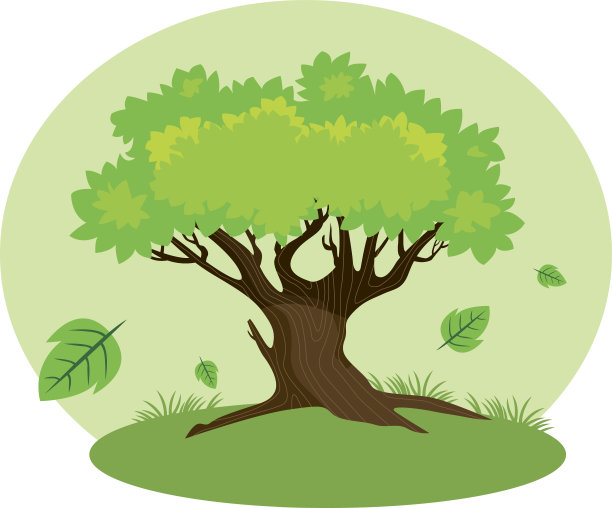 卡通树图片下载