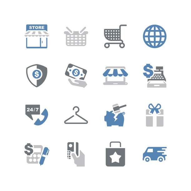 购物的图标图片下载