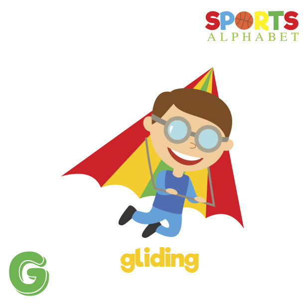 运动字母G字母图片下载