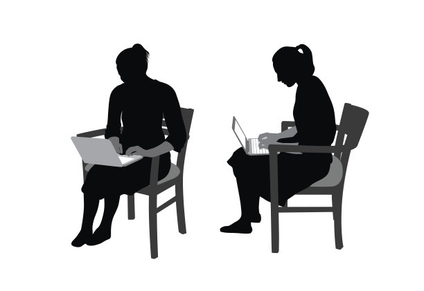 笔记本电脑桌子椅子图片下载