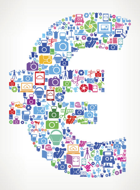 欧洲摄影和相机矢量图标背景图片下载