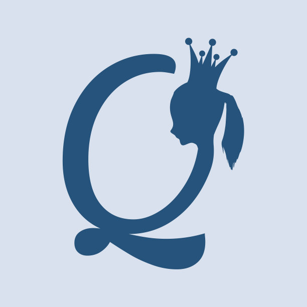 复古女王剪影。中世纪的女王形象图片下载