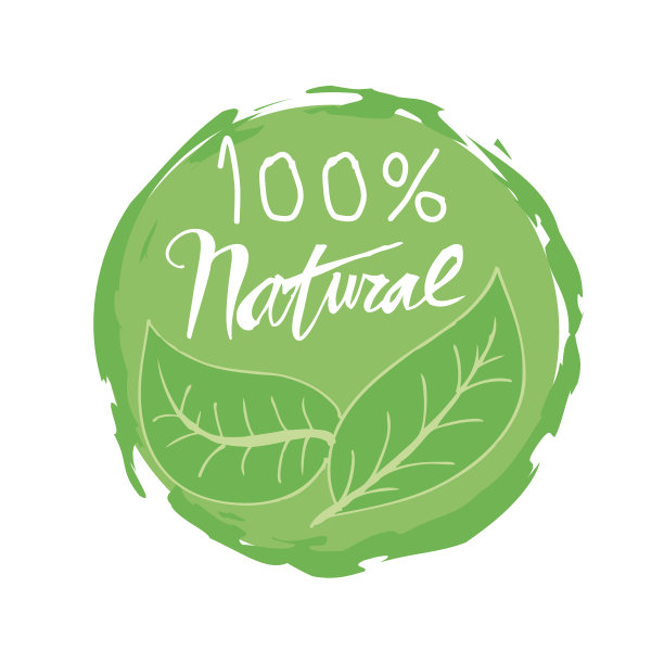 100%天然标签。图片下载