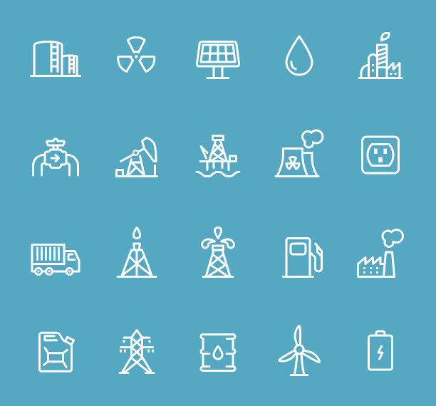 工业线图标设置图片下载