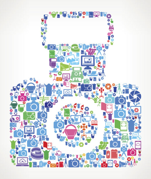 相机和闪光灯相机摄影矢量插图图片下载