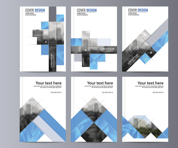 摘要传单设计背景。手册模板。图片下载