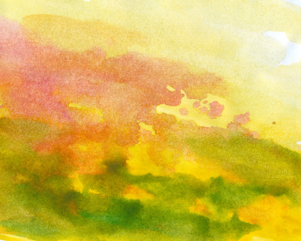 五颜六色的水彩背景图片下载