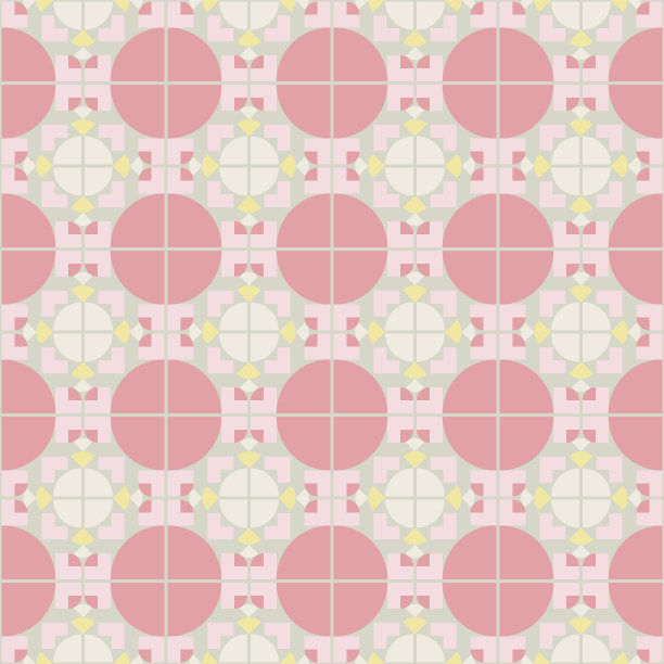 抽象几何无缝图案点缀。向量。图片下载