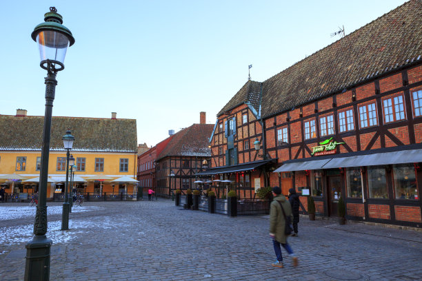 马尔默城市景观，瑞典图片下载