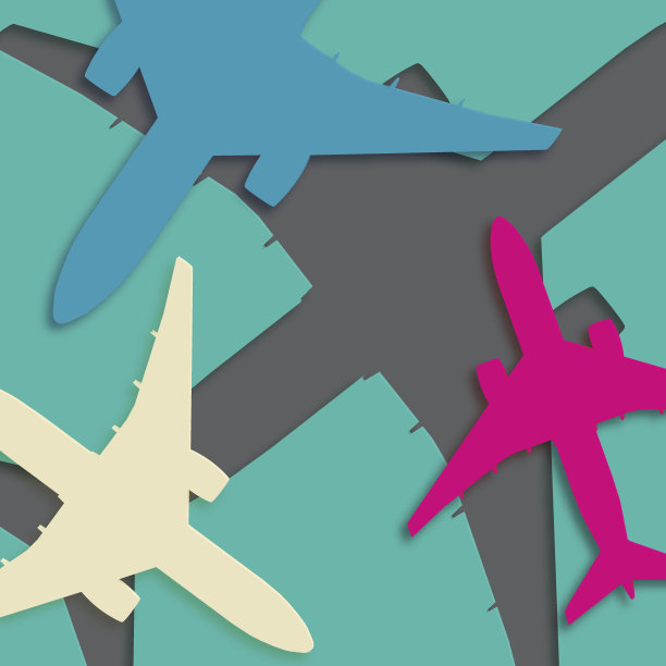 3D彩色平面图案背景图片下载