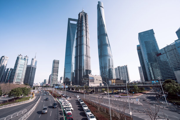 上海陆家嘴金融区图片下载