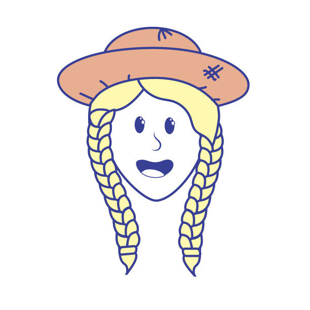 漂亮的女人戴着帽子图片下载