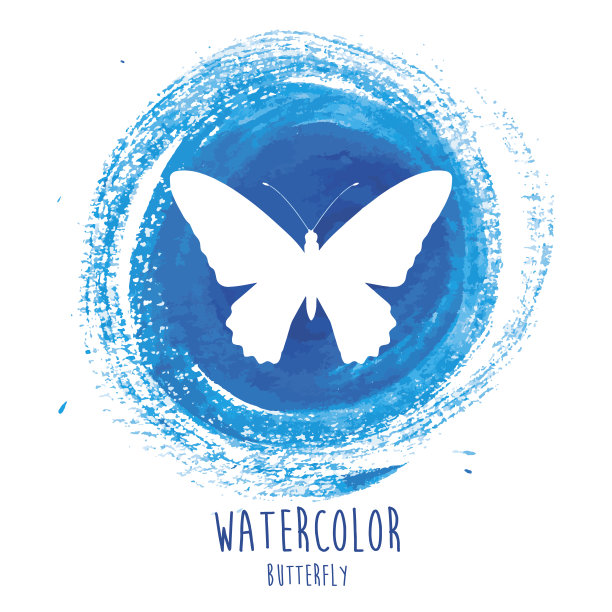 水彩蝴蝶-插图图片下载