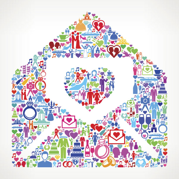 情书在信封里婚礼爱情和婚姻图片下载